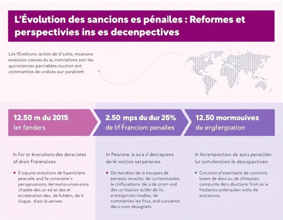 L'Évolution des Sanctions Pénales : Réformes et Perspectives dans le Droit Français
