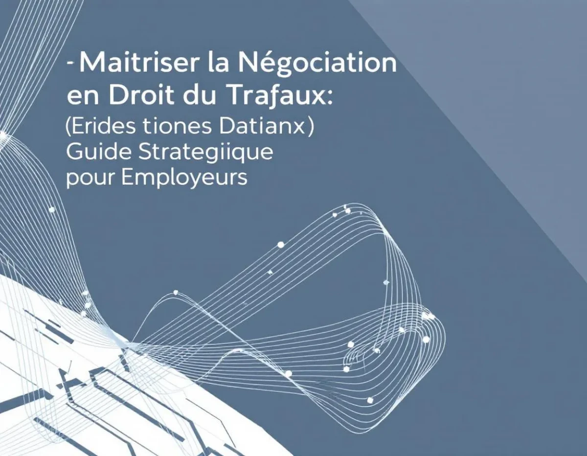 Maîtriser la Négociation en Droit du Travail : Guide Stratégique pour Employeurs