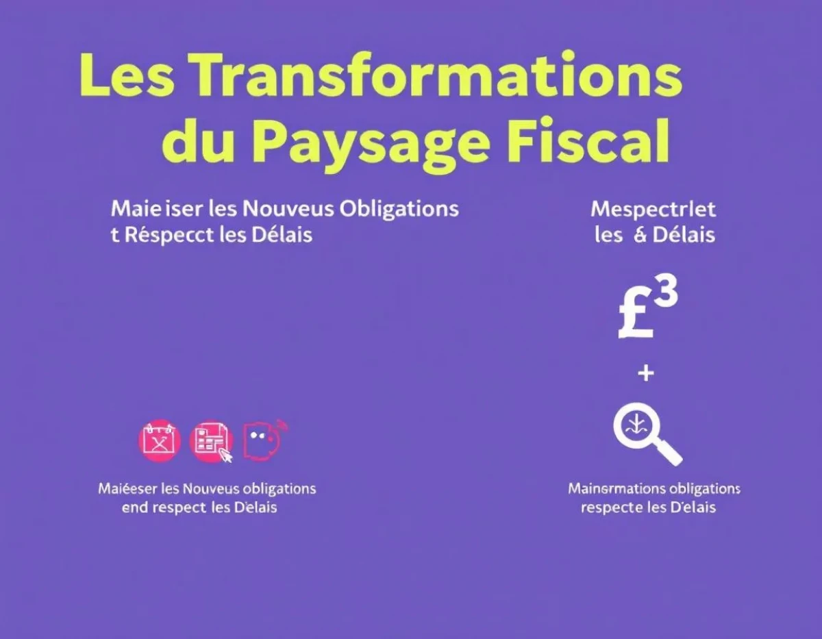 Les Transformations du Paysage Fiscal : Maîtriser les Nouvelles Obligations et Respecter les Délais