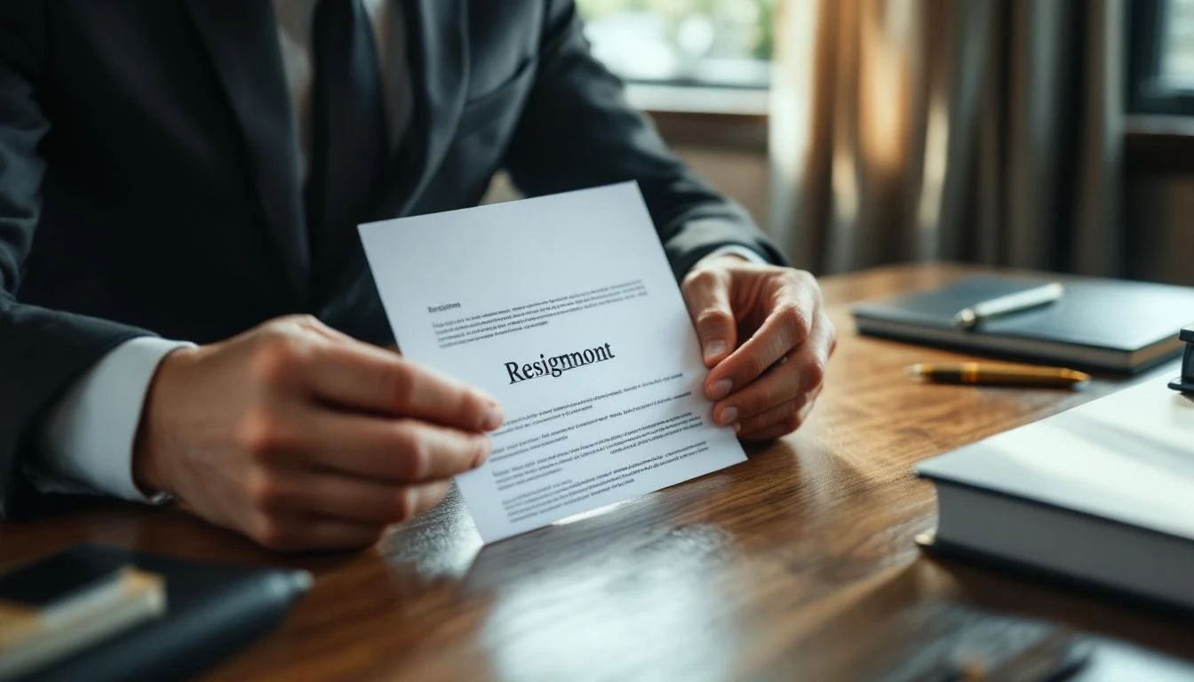 Comment rédiger votre modèle de lettre de démission CDD