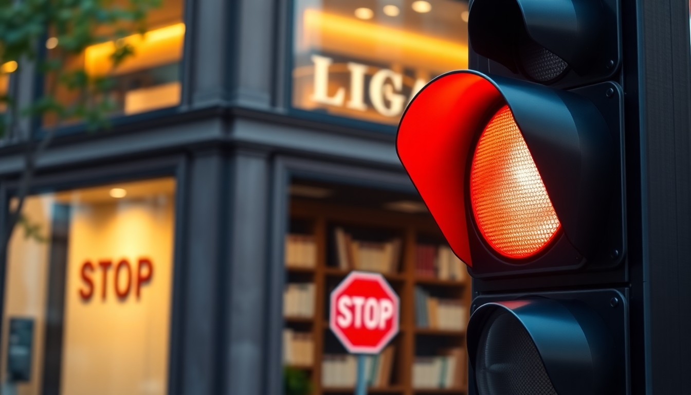 Les différences entre griller un feu rouge et un stop